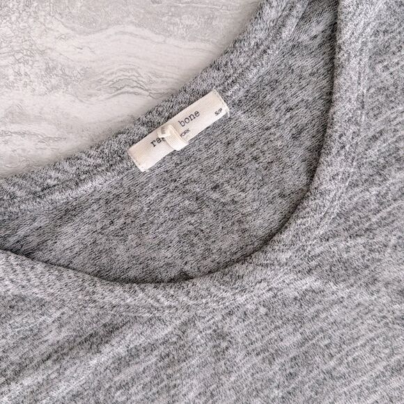 RAG & BONE Gray Knit Top - Picture 4 of 5